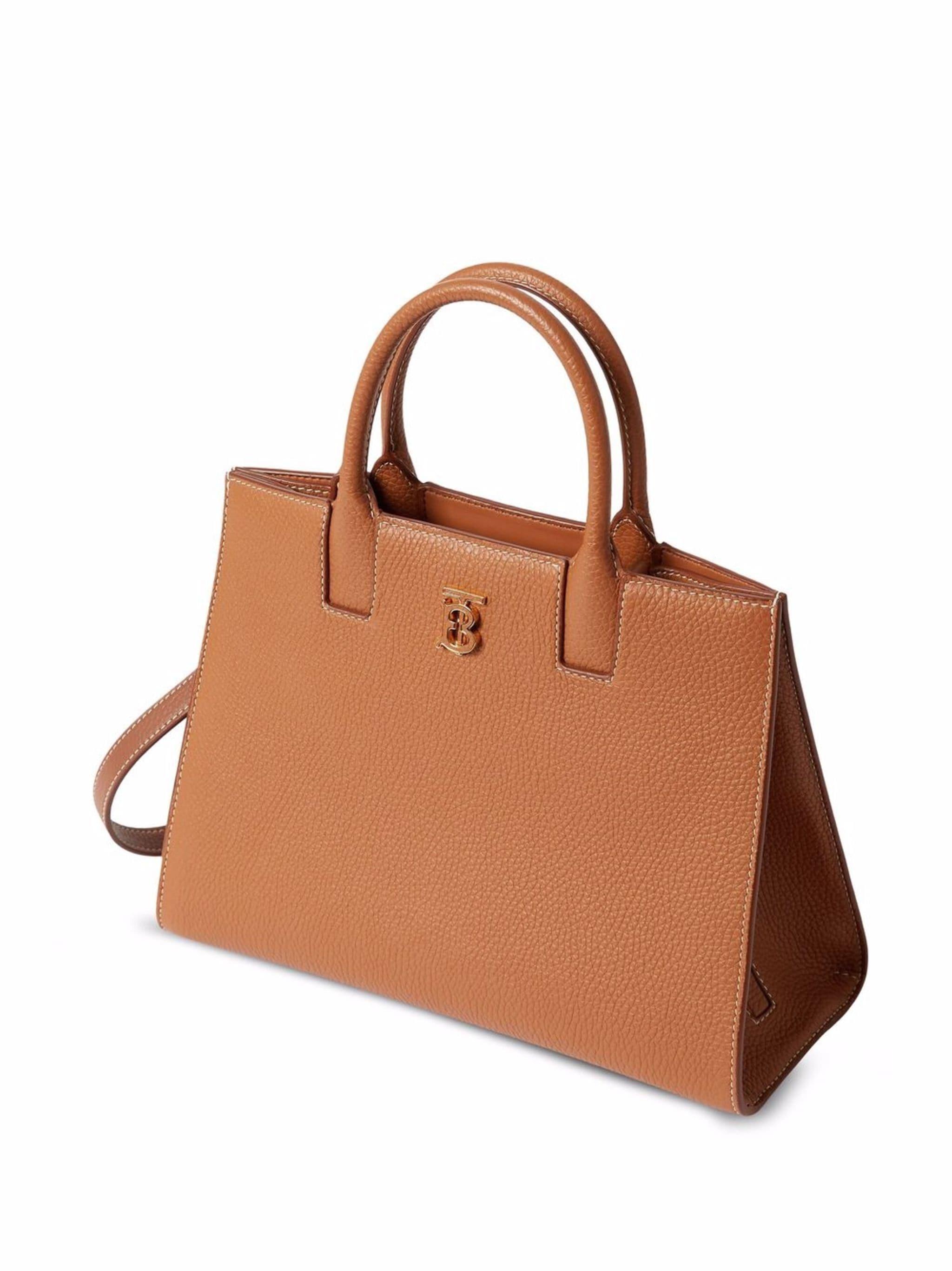 Burberry mini Frances leather tote bag - Banlieue91