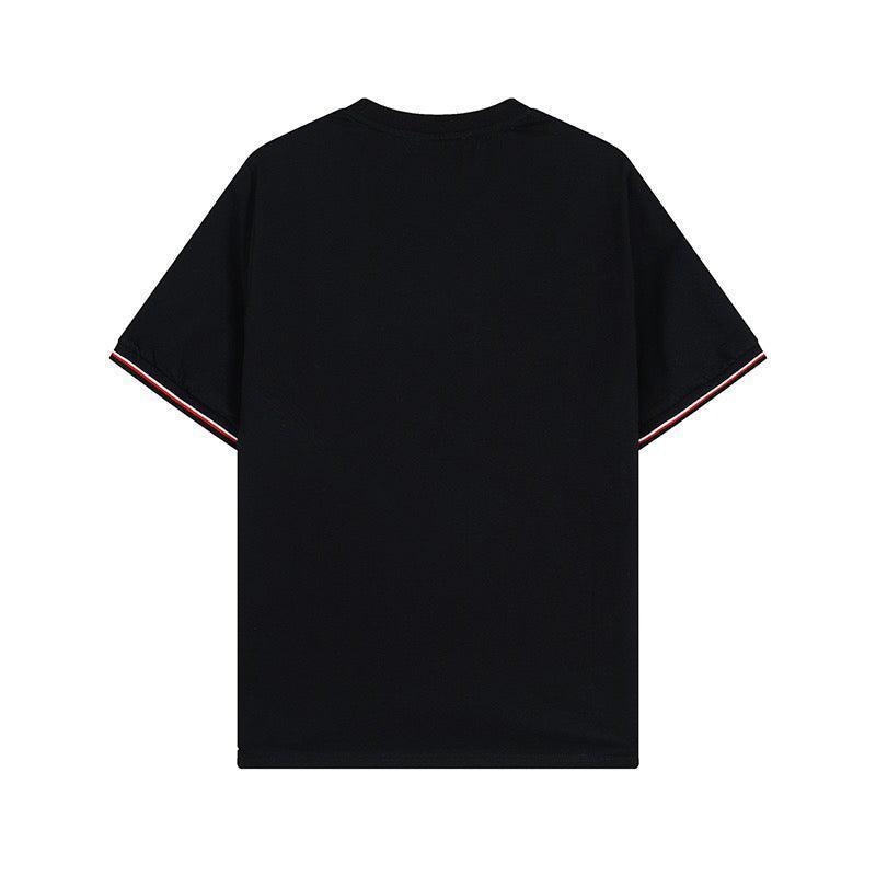 Thom Browne T-Shirt Without Collar 'Black' - Banlieue91