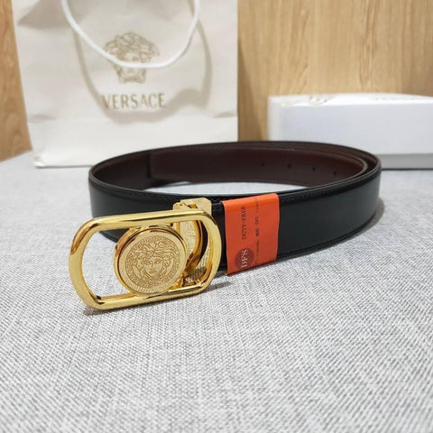 Versace Medusa Belt 'Black' - Banlieue91