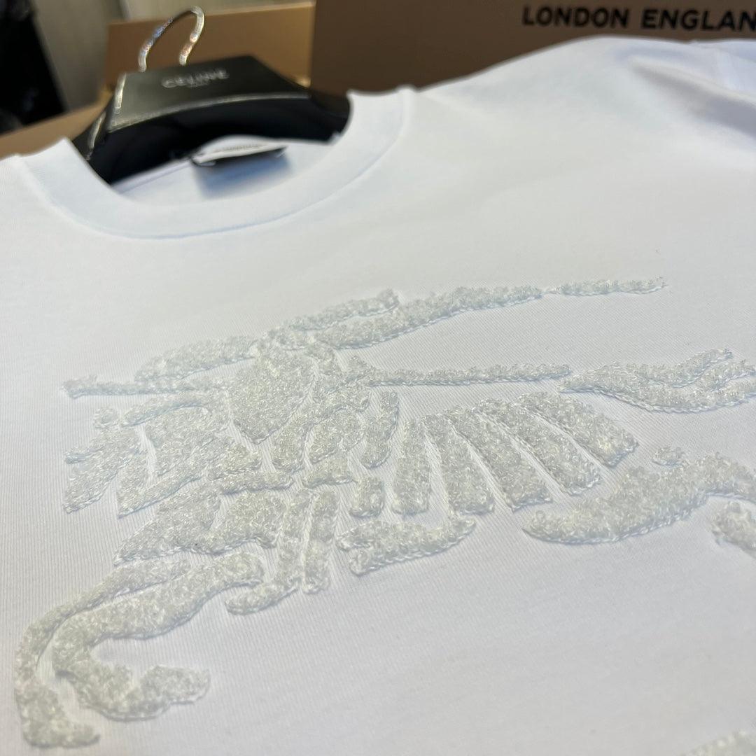 Burberry T-Shirt Without Collar 'White' - Banlieue91