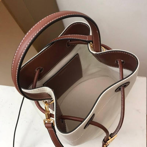 Burberry Check Drawstring Bucket Bag - Banlieue91