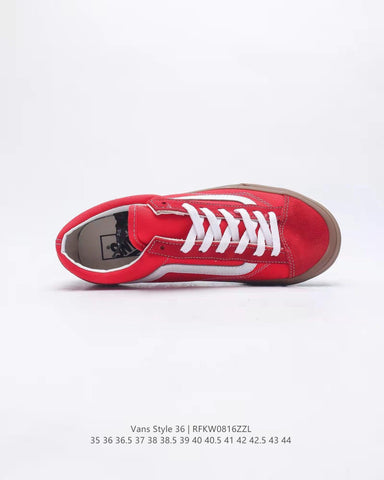 Vans Gum Style 36 'Red' - Banlieue91