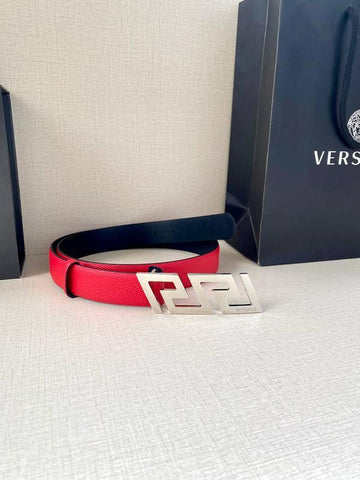 Versace Medusa Belt 'Red' - Banlieue91