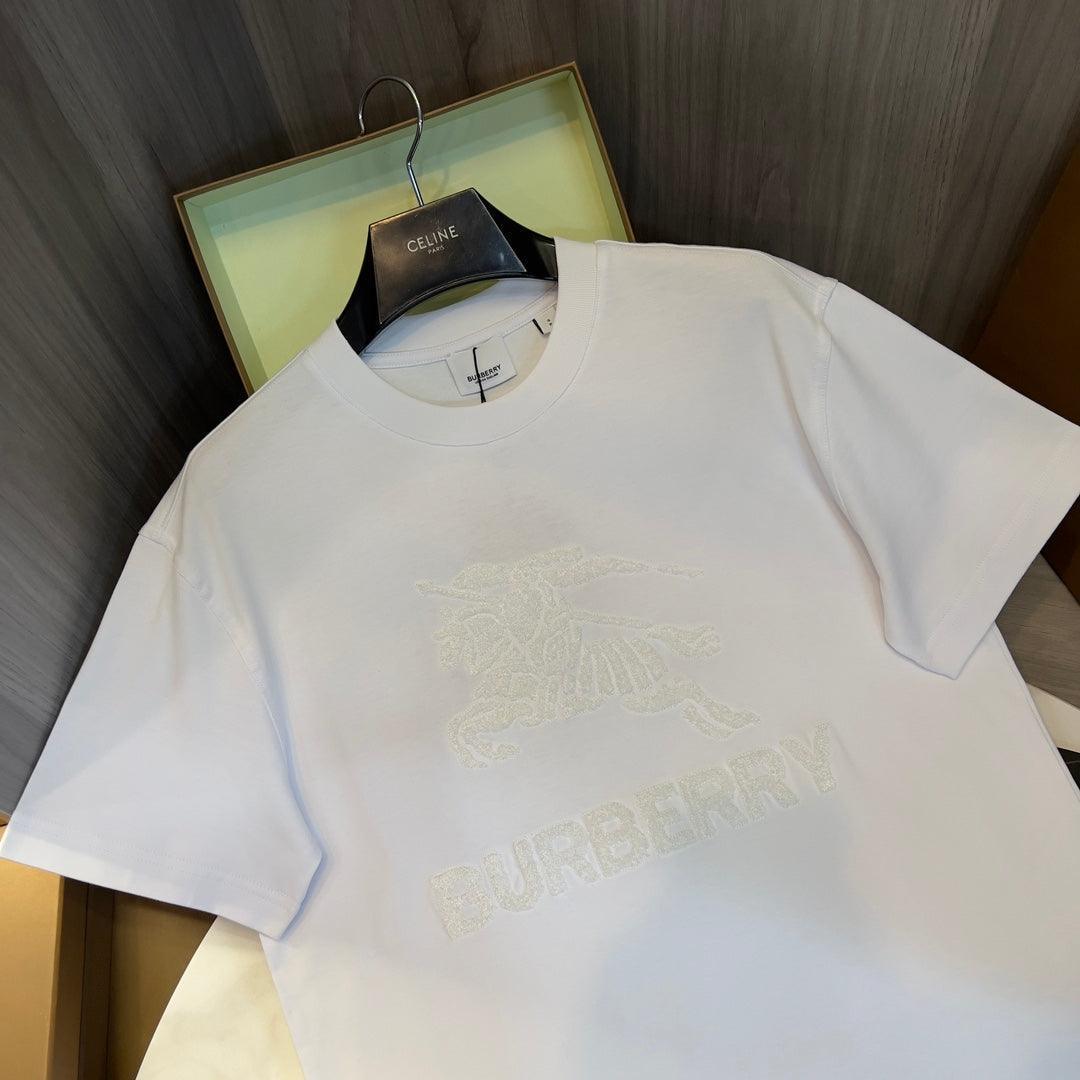 Burberry T-Shirt Without Collar 'White' - Banlieue91