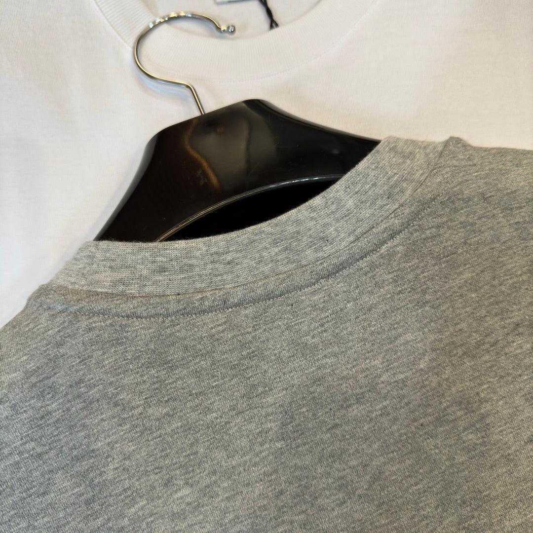 Burberry Grey T-Shirt Without Collar - Banlieue91