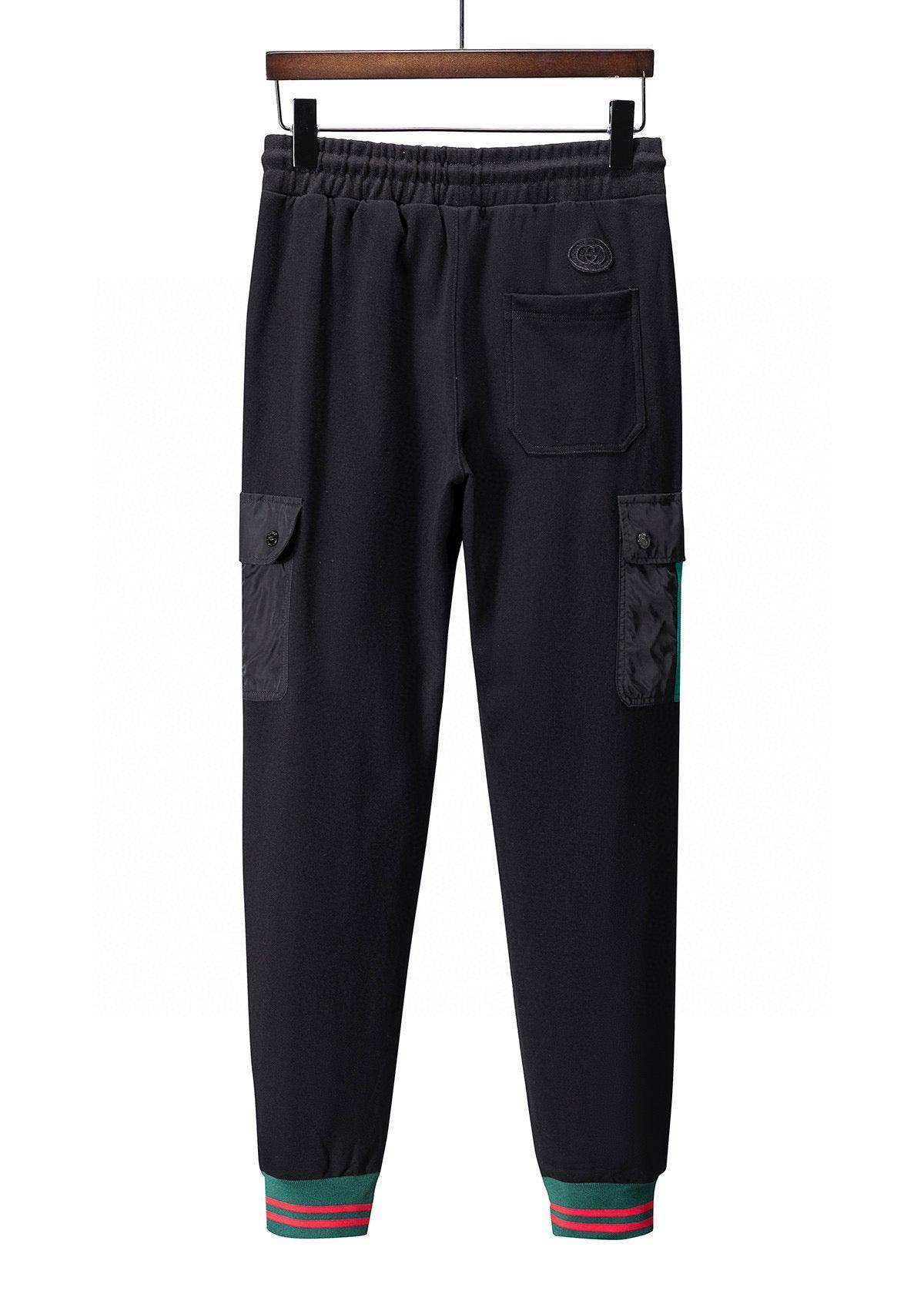 Gucci Long Pant 'Black/Green/Red' - Banlieue91