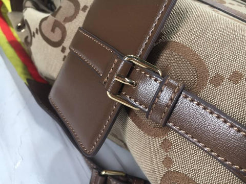 Gucci Backpack with Jumbo GGCamel/Ebony - Banlieue91
