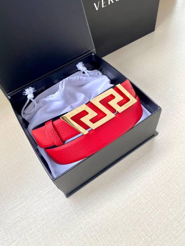 Versace Medusa Belt 'Red' - Banlieue91