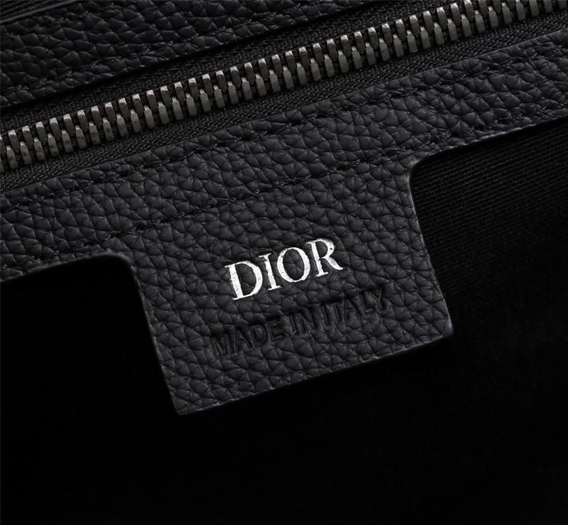 Dior Men Lingot 50 Bag Beige and Black Dior Oblique Jacquard - Banlieue91
