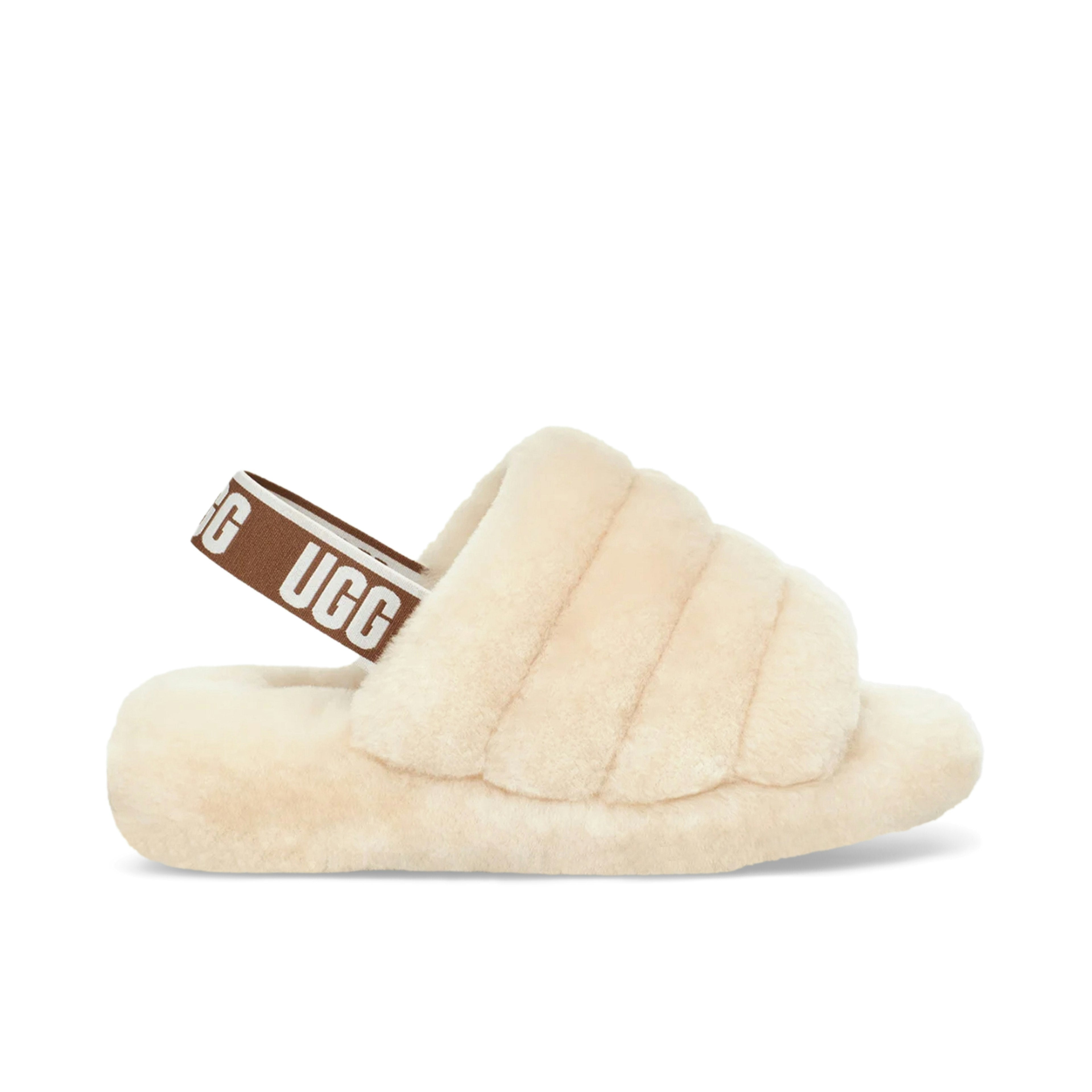 UGG FLUFF YEAH SLIDE NATURAL