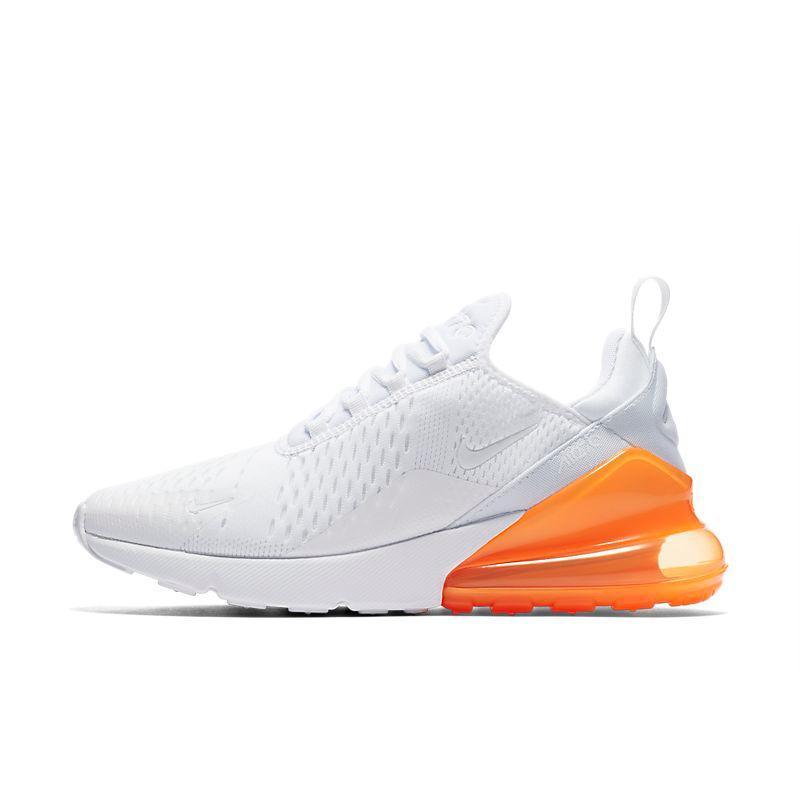 Nike Air Max 270 'White Pack (Total Orange)' - Banlieue91