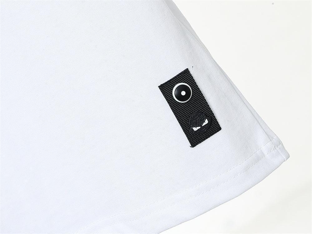 Fendi T-Shirt without Collar 'White' - Banlieue91