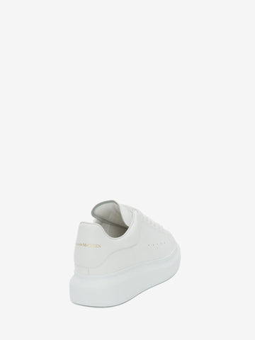 Women's Oversized Sneaker in White/black - SpinServe