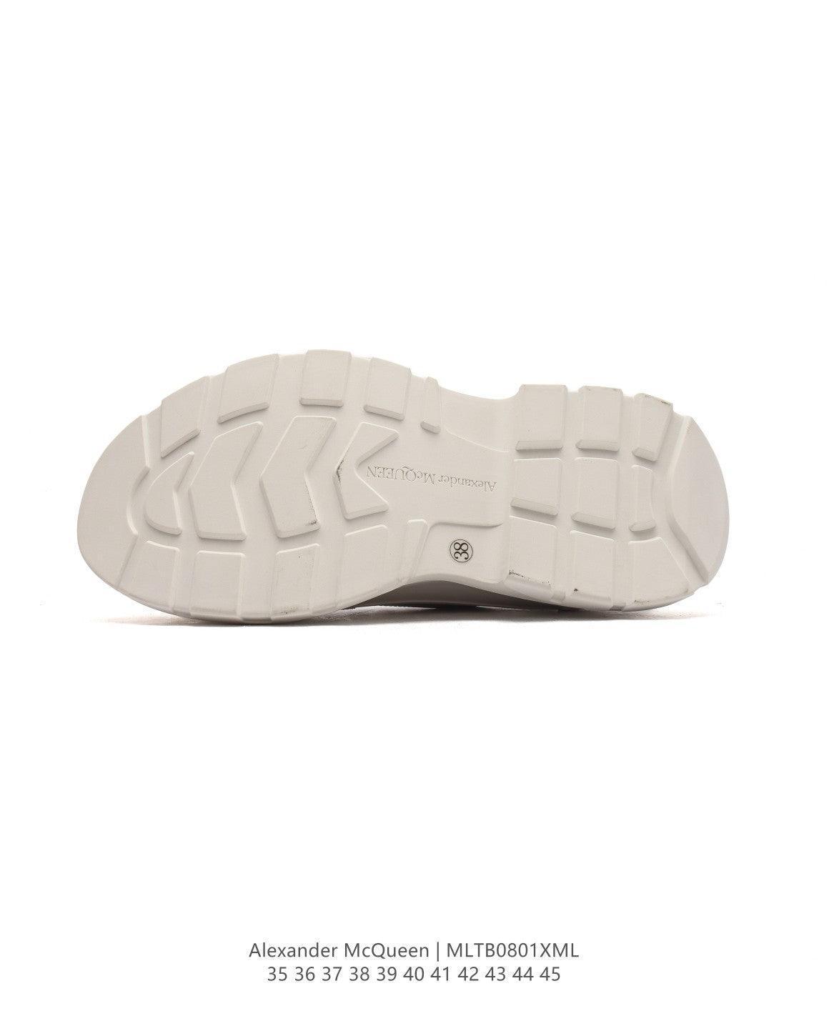Alexander McQueen Women Tread Slick lace-up Sneakers - Banlieue91