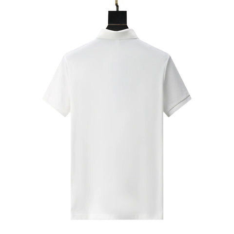Balenciaga White T-Shirt With Collar - Banlieue91