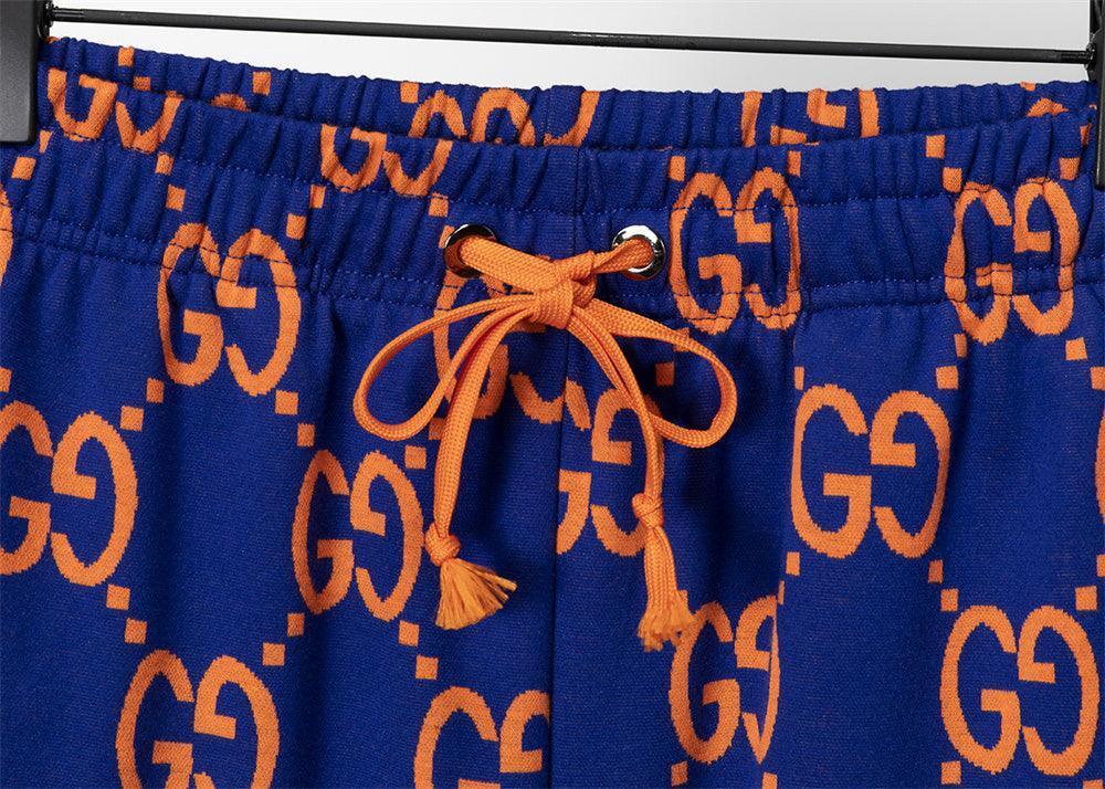 Gucci Long Pant 'Blue/Orange' - Banlieue91