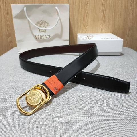Versace Medusa Belt 'Black' - Banlieue91