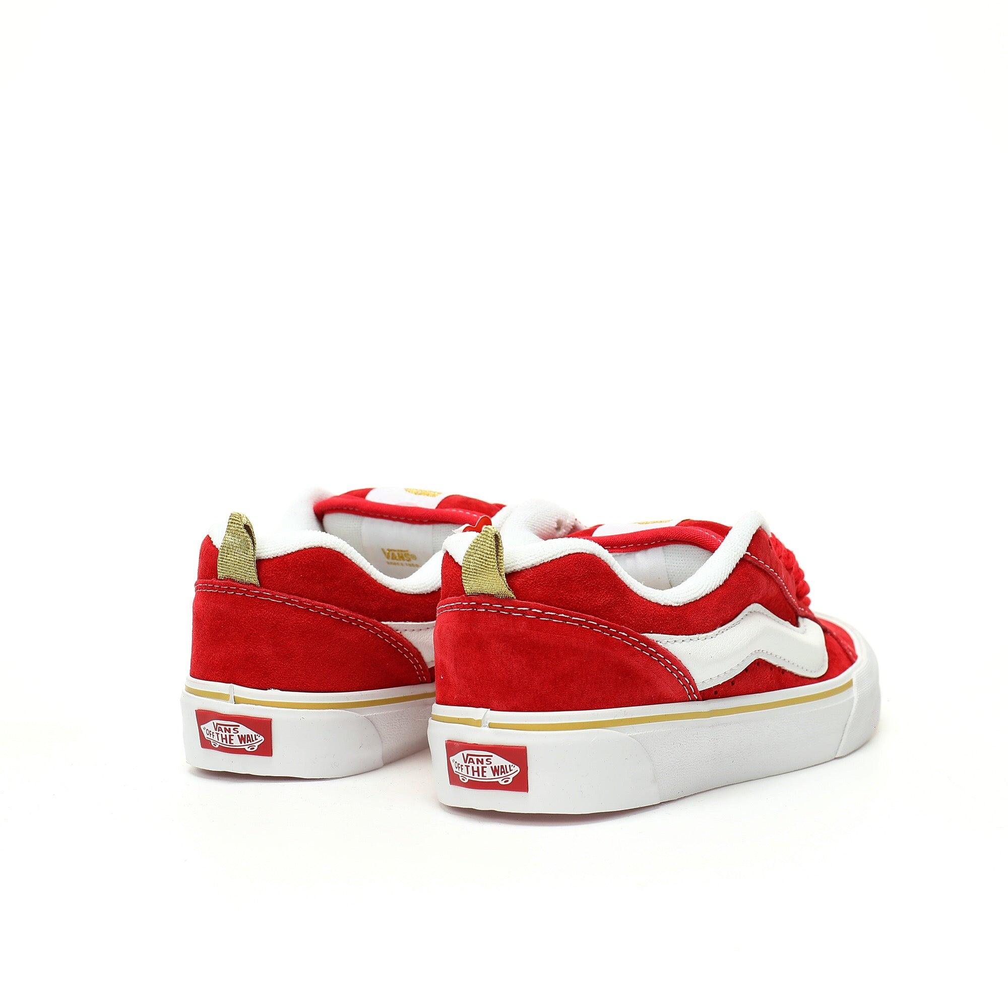 Vans Vault Knu-Skool VR3 LX "White/Red/Gold" - Banlieue91