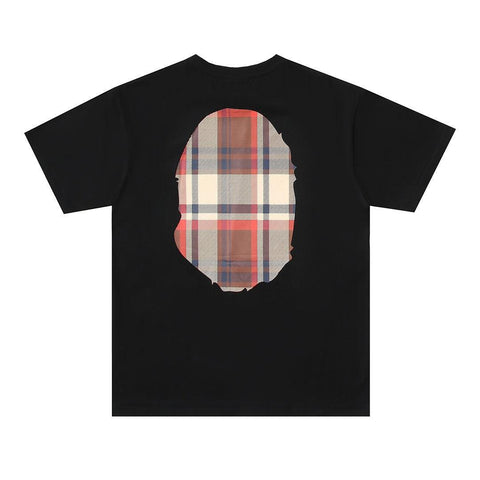 Bathing Ape Black T-Shirt without Collar - Banlieue91