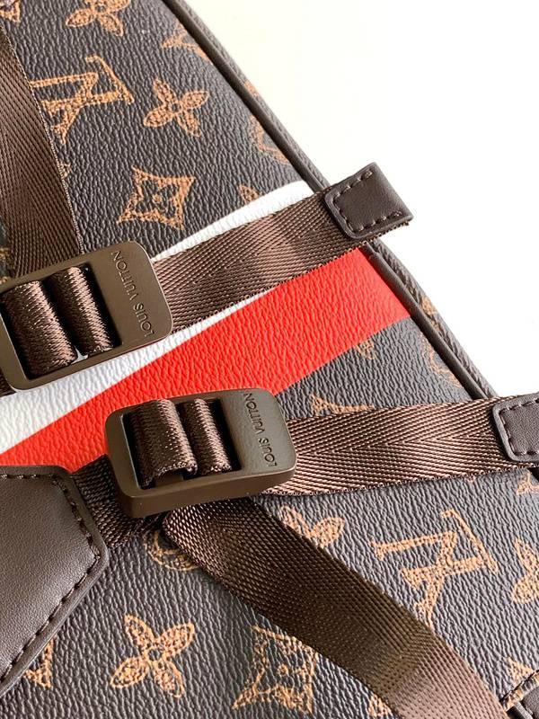 LOUIS VUITTON Christopher Men's Backpack Monogram Brown - Banlieue91
