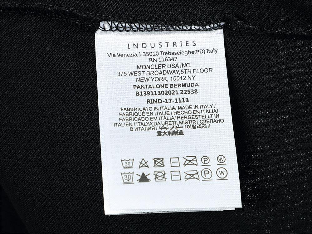 Moncler T-Shirt Without Collar 'Black' - Banlieue91